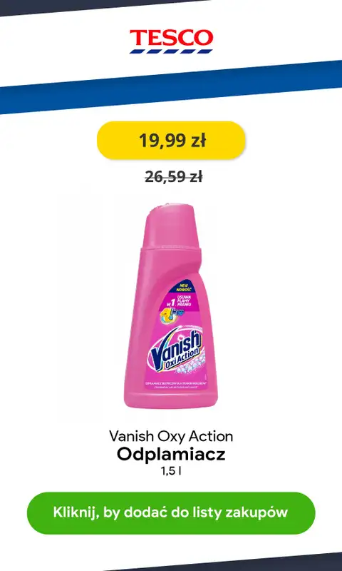 Tesco - gazetka promocyjna Od 9,99 zł produkty do prania od czwartku 05.08 do środy 11.08 - strona 4