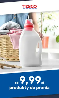 Tesco - gazetka promocyjna Od 9,99 zł produkty do prania od czwartku 05.08 do środy 11.08