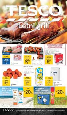 Tesco - gazetka promocyjna Gazetka od czwartku 12.08 do środy 18.08