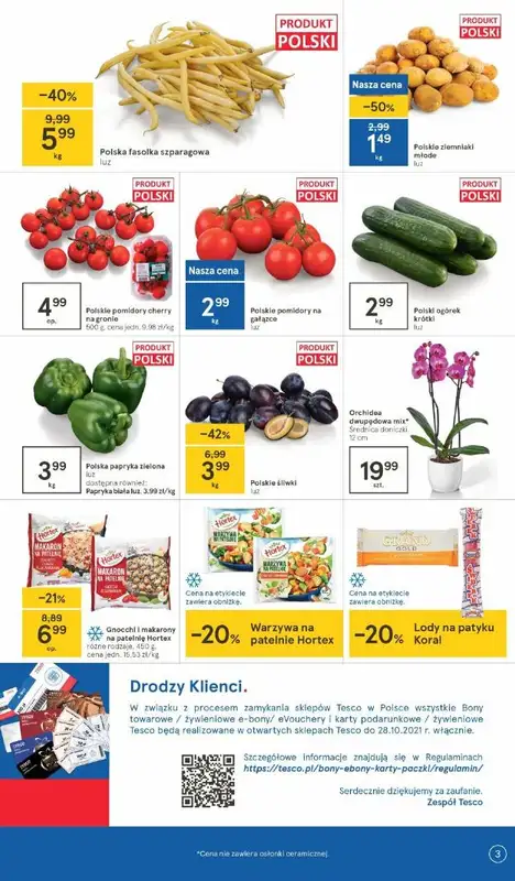 Tesco - gazetka promocyjna Gazetka od czwartku 12.08 do środy 18.08 - strona 3