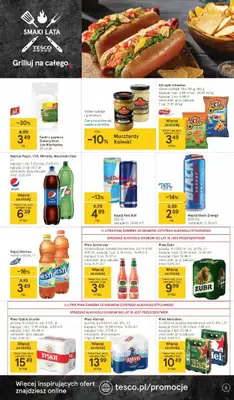 Tesco - gazetka promocyjna Gazetka od czwartku 12.08 do środy 18.08 - strona 5