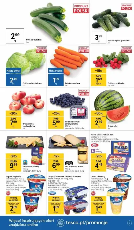 Tesco - gazetka promocyjna Gazetka od czwartku 19.08 do środy 25.08 - strona 3