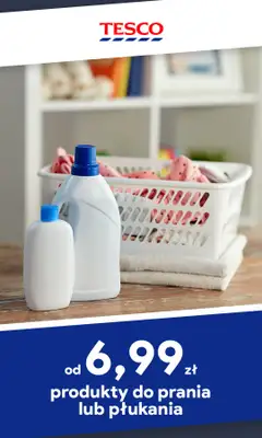 Tesco - gazetka promocyjna Od 6,99 zł produkty do prania i płukania od czwartku 19.08 do środy 25.08