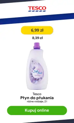 Tesco - gazetka promocyjna Od 6,99 zł produkty do prania i płukania od czwartku 19.08 do środy 25.08 - strona 3