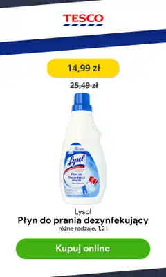 Tesco - gazetka promocyjna Od 6,99 zł produkty do prania i płukania od czwartku 19.08 do środy 25.08 - strona 6