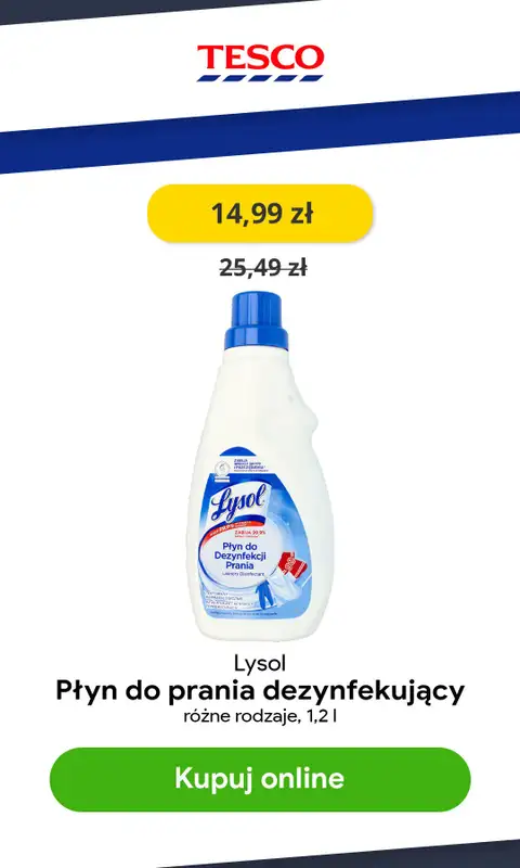 Tesco - gazetka promocyjna Od 6,99 zł produkty do prania i płukania od czwartku 19.08 do środy 25.08 - strona 6