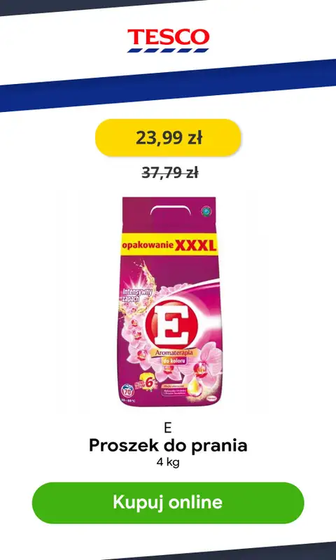 Tesco - gazetka promocyjna Od 6,99 zł produkty do prania i płukania od czwartku 19.08 do środy 25.08 - strona 5