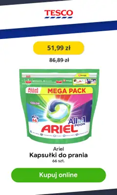 Tesco - gazetka promocyjna Od 6,99 zł produkty do prania i płukania od czwartku 19.08 do środy 25.08 - strona 2