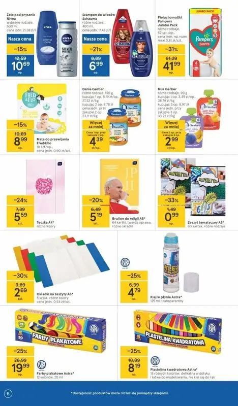 Tesco - gazetka promocyjna Gazetka od czwartku 26.08 do środy 01.09 - strona 6