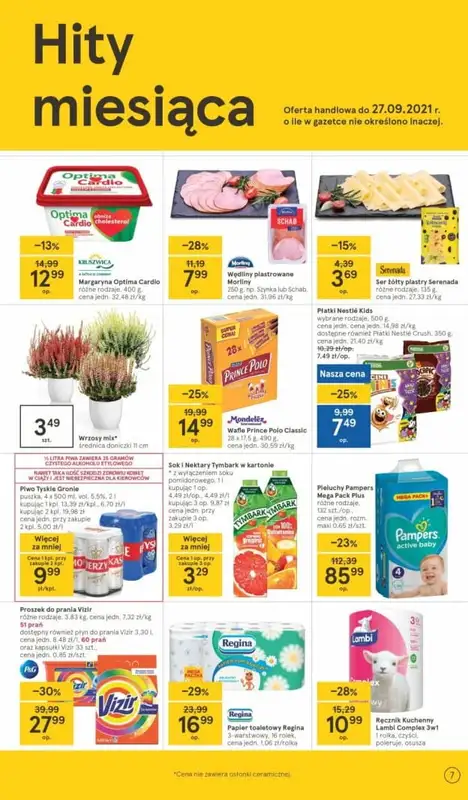 Tesco - gazetka promocyjna Gazetka Hipermarket od czwartku 02.09 do środy 08.09 - strona 7