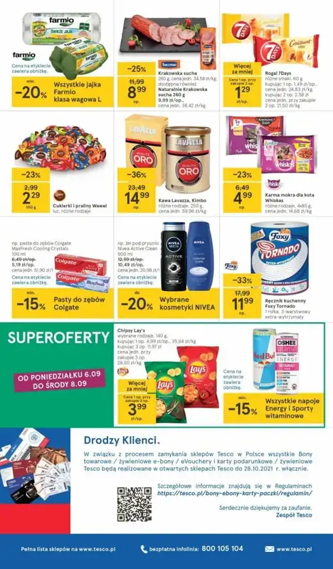 Tesco - gazetka promocyjna Gazetka Hipermarket od czwartku 02.09 do środy 08.09 - strona 8