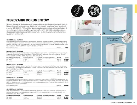 AJ Produkty - gazetka promocyjna Biuro - katalog jesień od środy 01.09 do poniedziałku 31.01 - strona 35 AJ Produkty - gazetka promocyjna Biuro - katalog jesień od środy 01.09 do poniedziałku 31.01 - strona 35