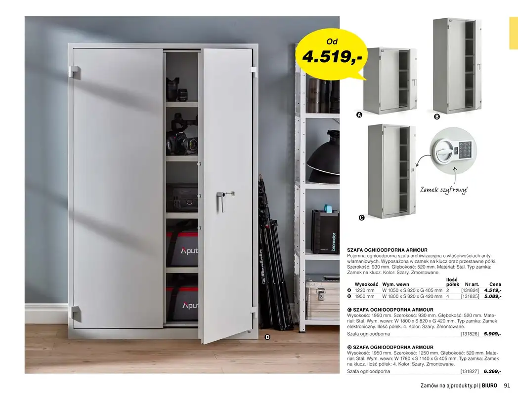 AJ Produkty - gazetka promocyjna Biuro - katalog jesień od środy 01.09 do poniedziałku 31.01 - strona 89