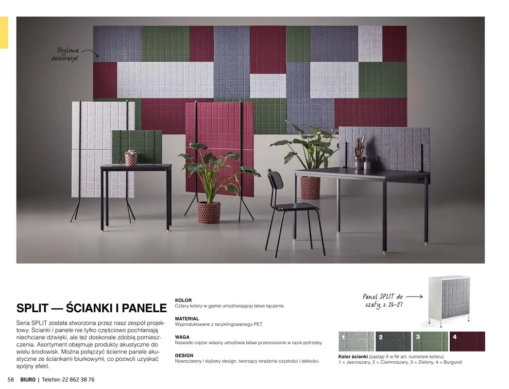 AJ Produkty - gazetka promocyjna Biuro - katalog jesień od środy 01.09 do poniedziałku 31.01 - strona 56