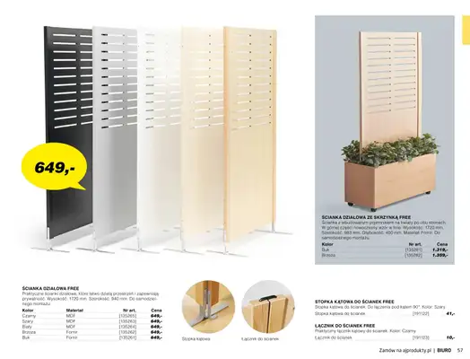 AJ Produkty - gazetka promocyjna Biuro - katalog jesień od środy 01.09 do poniedziałku 31.01 - strona 55 AJ Produkty - gazetka promocyjna Biuro - katalog jesień od środy 01.09 do poniedziałku 31.01 - strona 55