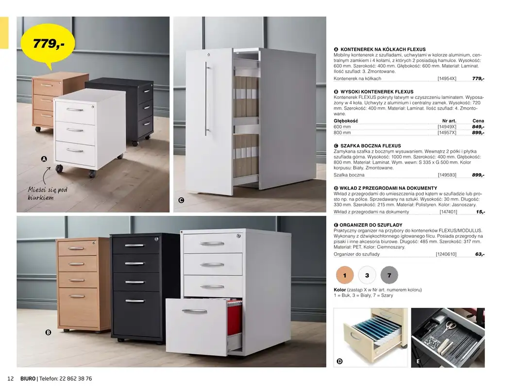 AJ Produkty - gazetka promocyjna Biuro - katalog jesień od środy 01.09 do poniedziałku 31.01 - strona 10