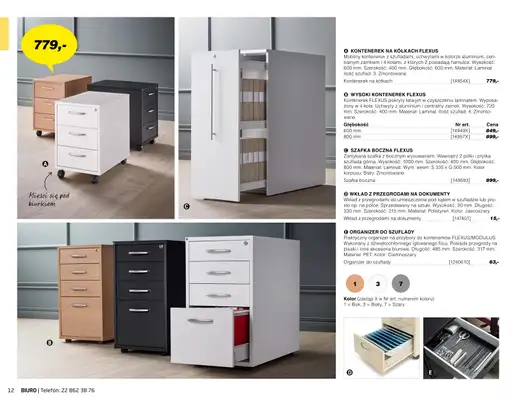AJ Produkty - gazetka promocyjna Biuro - katalog jesień od środy 01.09 do poniedziałku 31.01 - strona 10 AJ Produkty - gazetka promocyjna Biuro - katalog jesień od środy 01.09 do poniedziałku 31.01 - strona 10
