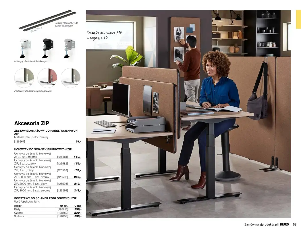 AJ Produkty - gazetka promocyjna Biuro - katalog jesień od środy 01.09 do poniedziałku 31.01 - strona 61