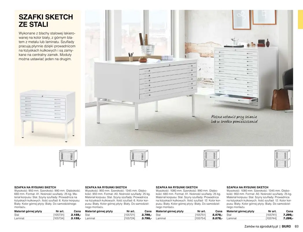 AJ Produkty - gazetka promocyjna Biuro - katalog jesień od środy 01.09 do poniedziałku 31.01 - strona 81