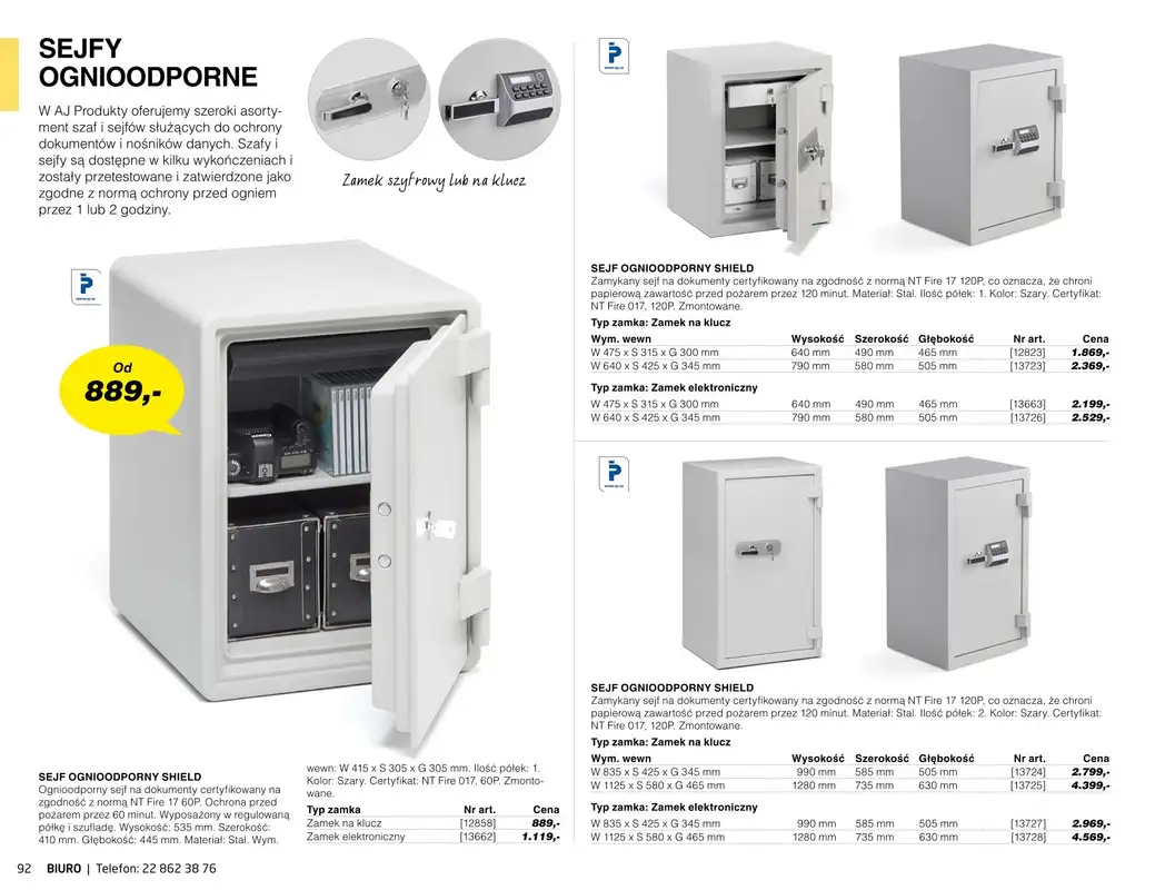 AJ Produkty - gazetka promocyjna Biuro - katalog jesień od środy 01.09 do poniedziałku 31.01 - strona 90
