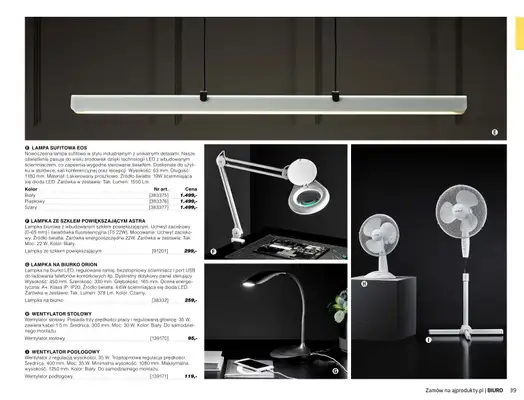AJ Produkty - gazetka promocyjna Biuro - katalog jesień od środy 01.09 do poniedziałku 31.01 - strona 37 AJ Produkty - gazetka promocyjna Biuro - katalog jesień od środy 01.09 do poniedziałku 31.01 - strona 37