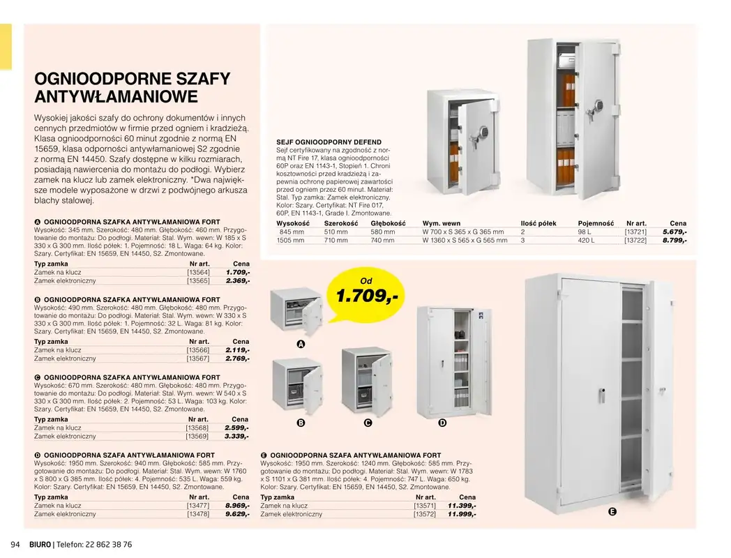 AJ Produkty - gazetka promocyjna Biuro - katalog jesień od środy 01.09 do poniedziałku 31.01 - strona 92