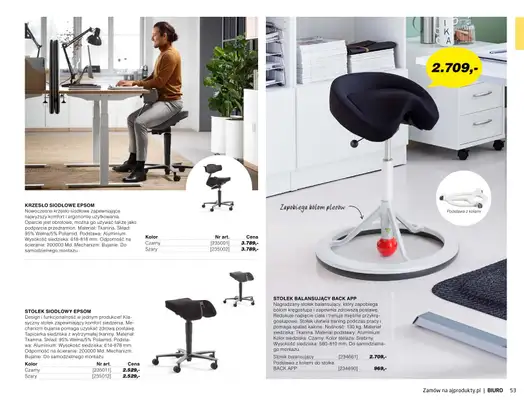 AJ Produkty - gazetka promocyjna Biuro - katalog jesień od środy 01.09 do poniedziałku 31.01 - strona 51 AJ Produkty - gazetka promocyjna Biuro - katalog jesień od środy 01.09 do poniedziałku 31.01 - strona 51