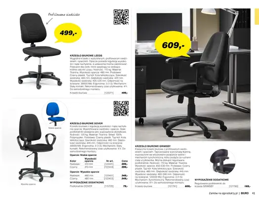 AJ Produkty - gazetka promocyjna Biuro - katalog jesień od środy 01.09 do poniedziałku 31.01 - strona 39 AJ Produkty - gazetka promocyjna Biuro - katalog jesień od środy 01.09 do poniedziałku 31.01 - strona 39