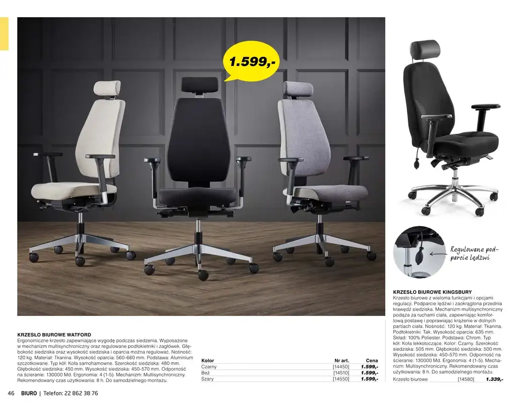 AJ Produkty - gazetka promocyjna Biuro - katalog jesień od środy 01.09 do poniedziałku 31.01 - strona 44