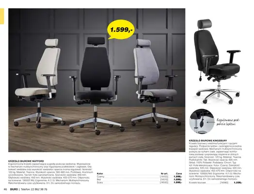 AJ Produkty - gazetka promocyjna Biuro - katalog jesień od środy 01.09 do poniedziałku 31.01 - strona 44 AJ Produkty - gazetka promocyjna Biuro - katalog jesień od środy 01.09 do poniedziałku 31.01 - strona 44