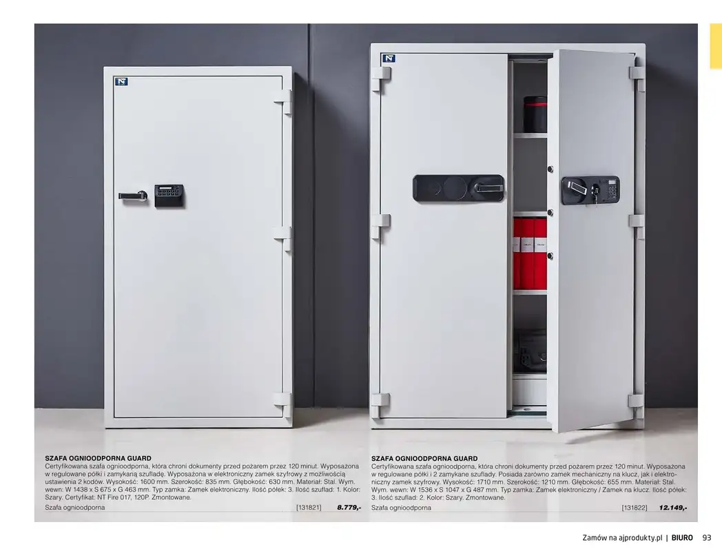 AJ Produkty - gazetka promocyjna Biuro - katalog jesień od środy 01.09 do poniedziałku 31.01 - strona 91