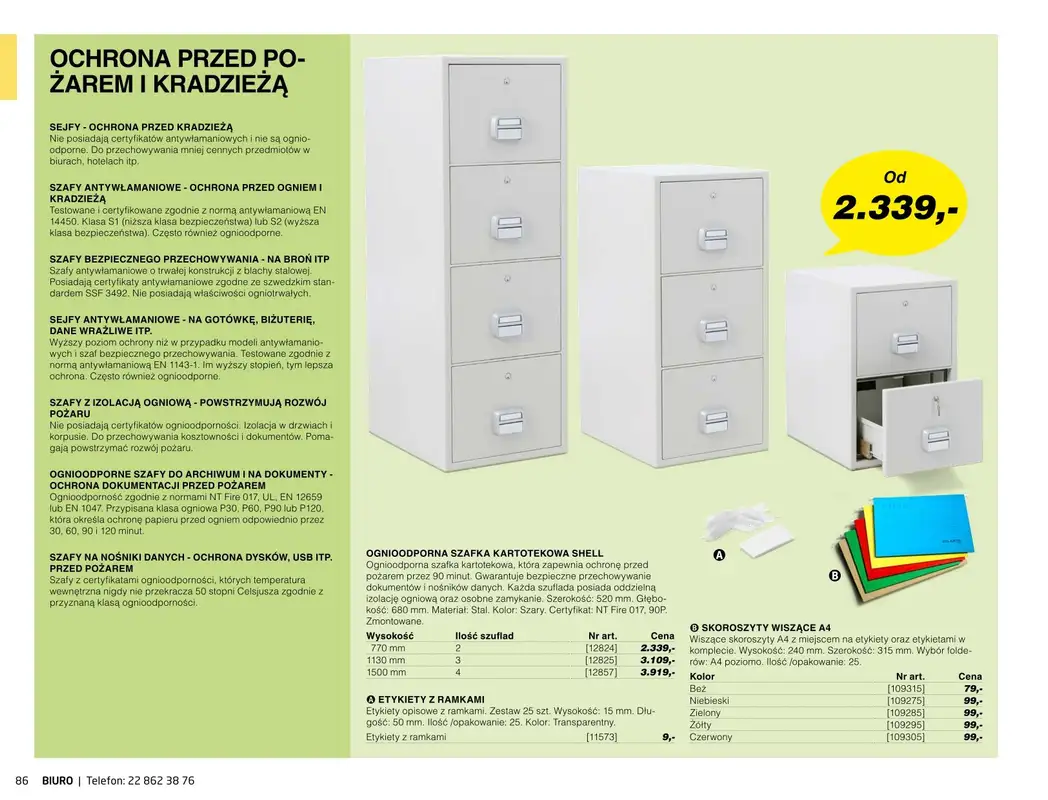 AJ Produkty - gazetka promocyjna Biuro - katalog jesień od środy 01.09 do poniedziałku 31.01 - strona 84