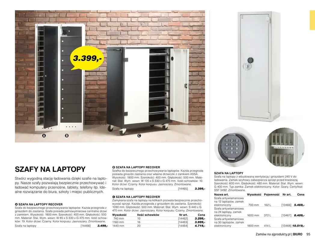 AJ Produkty - gazetka promocyjna Biuro - katalog jesień od środy 01.09 do poniedziałku 31.01 - strona 93