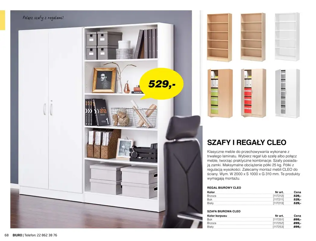 AJ Produkty - gazetka promocyjna Biuro - katalog jesień od środy 01.09 do poniedziałku 31.01 - strona 66