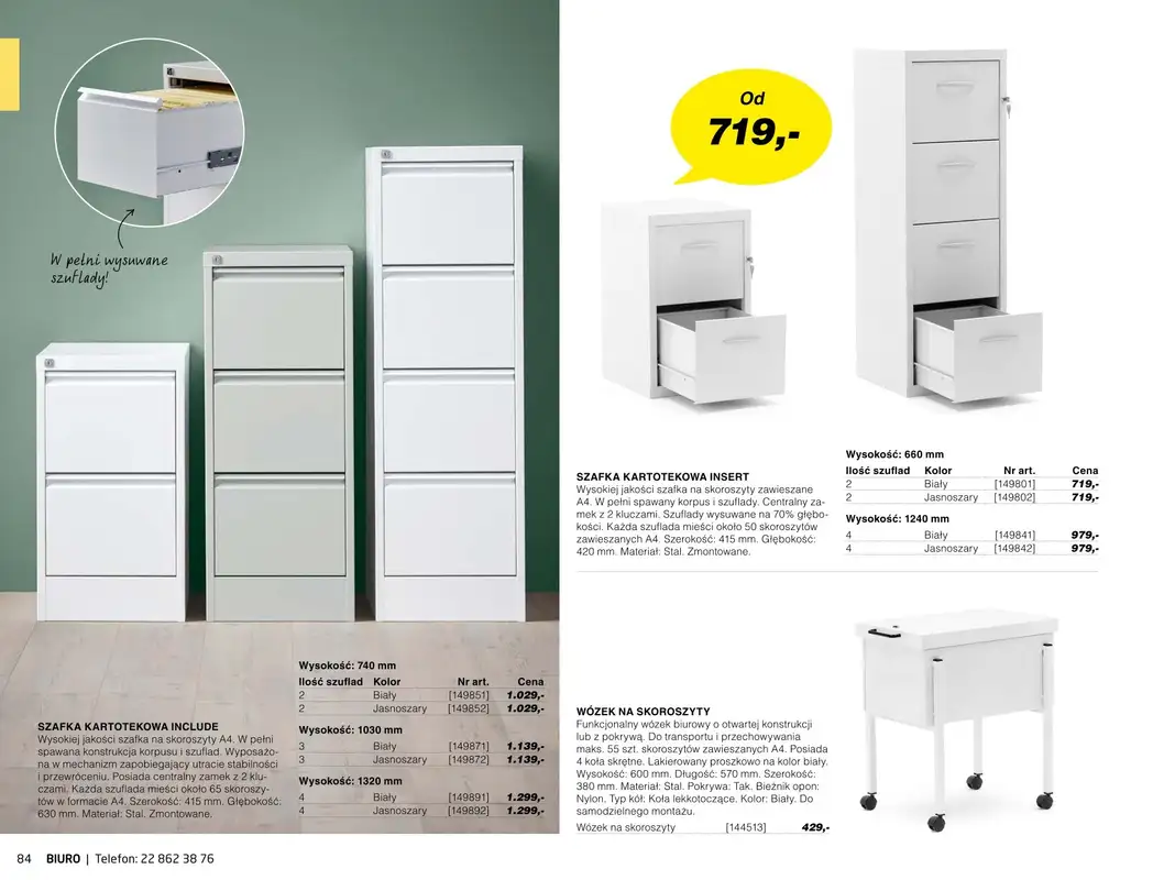 AJ Produkty - gazetka promocyjna Biuro - katalog jesień od środy 01.09 do poniedziałku 31.01 - strona 82