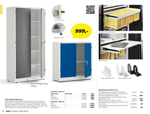 AJ Produkty - gazetka promocyjna Biuro - katalog jesień od środy 01.09 do poniedziałku 31.01 - strona 70 AJ Produkty - gazetka promocyjna Biuro - katalog jesień od środy 01.09 do poniedziałku 31.01 - strona 70