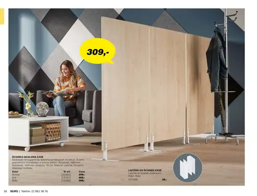AJ Produkty - gazetka promocyjna Biuro - katalog jesień od środy 01.09 do poniedziałku 31.01 - strona 54 AJ Produkty - gazetka promocyjna Biuro - katalog jesień od środy 01.09 do poniedziałku 31.01 - strona 54