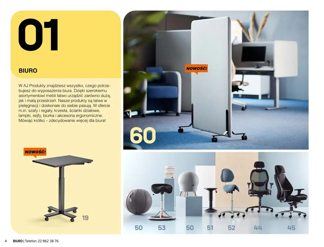 AJ Produkty - gazetka promocyjna Biuro - katalog jesień od środy 01.09 do poniedziałku 31.01 - strona 2