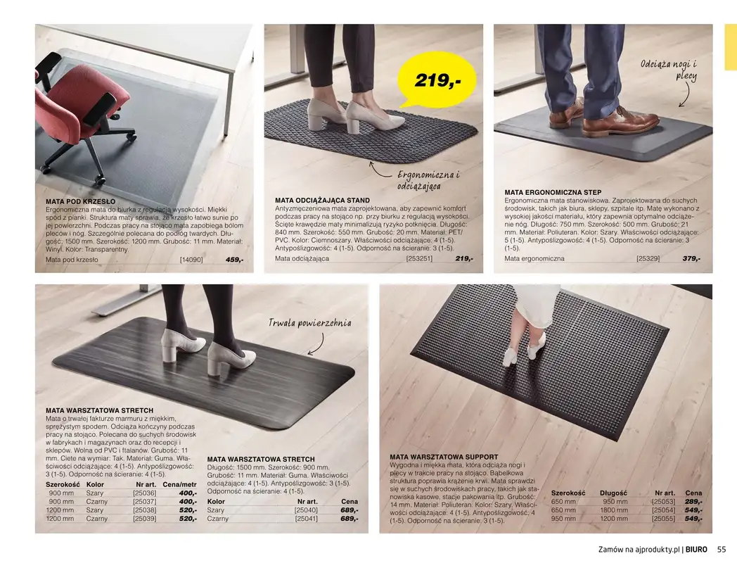 AJ Produkty - gazetka promocyjna Biuro - katalog jesień od środy 01.09 do poniedziałku 31.01 - strona 53
