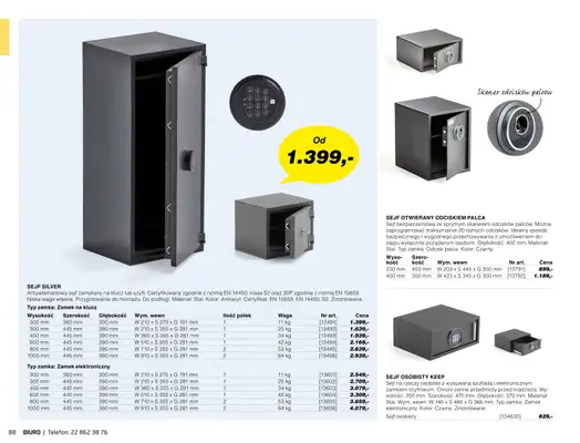 AJ Produkty - gazetka promocyjna Biuro - katalog jesień od środy 01.09 do poniedziałku 31.01 - strona 86 AJ Produkty - gazetka promocyjna Biuro - katalog jesień od środy 01.09 do poniedziałku 31.01 - strona 86