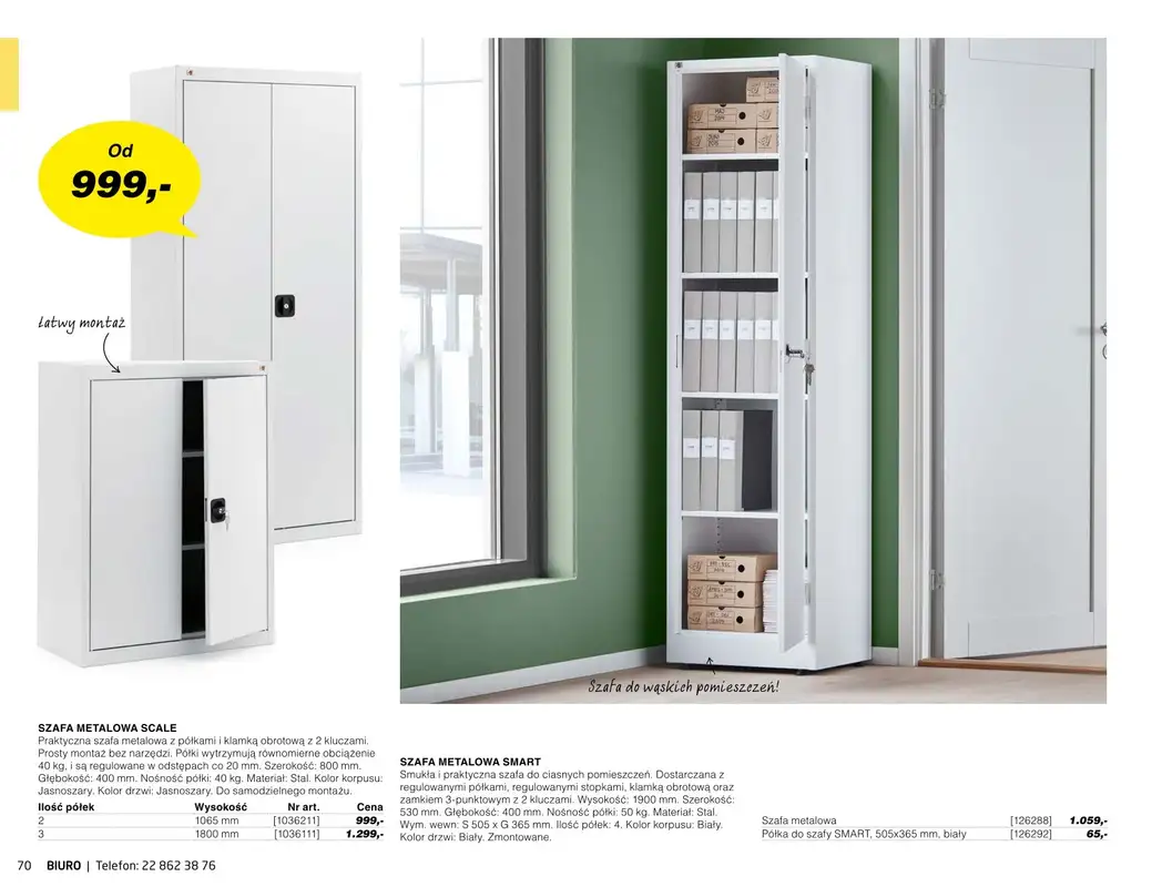 AJ Produkty - gazetka promocyjna Biuro - katalog jesień od środy 01.09 do poniedziałku 31.01 - strona 68