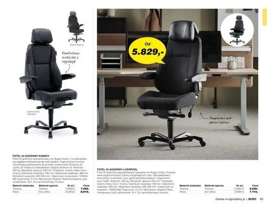 AJ Produkty - gazetka promocyjna Biuro - katalog jesień od środy 01.09 do poniedziałku 31.01 - strona 47 AJ Produkty - gazetka promocyjna Biuro - katalog jesień od środy 01.09 do poniedziałku 31.01 - strona 47
