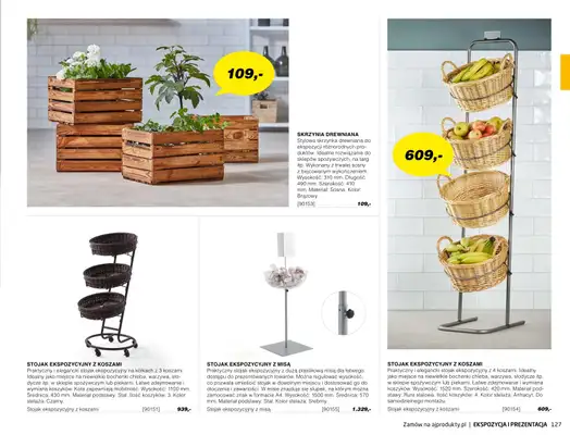 AJ Produkty - gazetka promocyjna Ekspozycja i prezentacja - katalog jesień od środy 01.09 do poniedziałku 31.01 - strona 26 AJ Produkty - gazetka promocyjna Ekspozycja i prezentacja - katalog jesień od środy 01.09 do poniedziałku 31.01 - strona 26