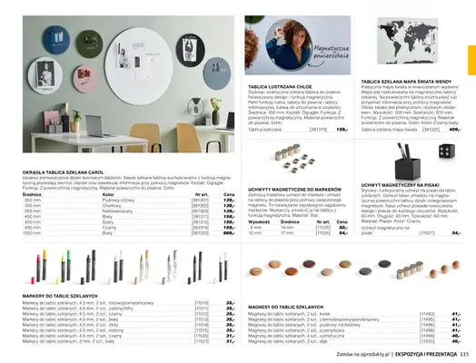 AJ Produkty - gazetka promocyjna Ekspozycja i prezentacja - katalog jesień od środy 01.09 do poniedziałku 31.01 - strona 14 AJ Produkty - gazetka promocyjna Ekspozycja i prezentacja - katalog jesień od środy 01.09 do poniedziałku 31.01 - strona 14