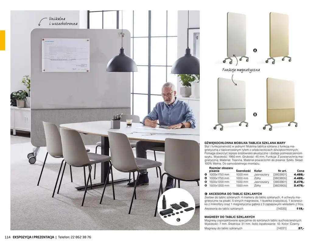 AJ Produkty - gazetka promocyjna Ekspozycja i prezentacja - katalog jesień od środy 01.09 do poniedziałku 31.01 - strona 13