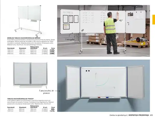 AJ Produkty - gazetka promocyjna Ekspozycja i prezentacja - katalog jesień od środy 01.09 do poniedziałku 31.01 - strona 8 AJ Produkty - gazetka promocyjna Ekspozycja i prezentacja - katalog jesień od środy 01.09 do poniedziałku 31.01 - strona 8