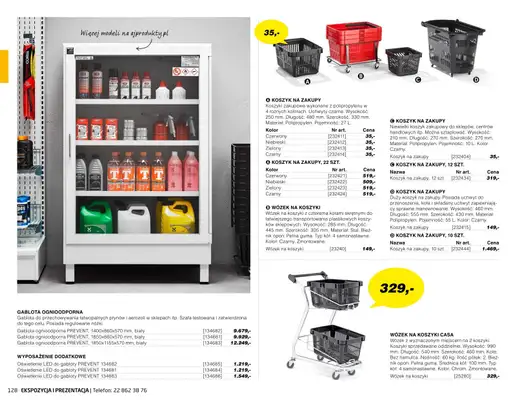 AJ Produkty - gazetka promocyjna Ekspozycja i prezentacja - katalog jesień od środy 01.09 do poniedziałku 31.01 - strona 27 AJ Produkty - gazetka promocyjna Ekspozycja i prezentacja - katalog jesień od środy 01.09 do poniedziałku 31.01 - strona 27