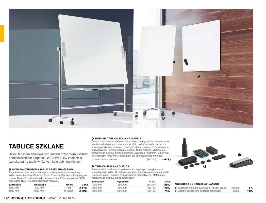 AJ Produkty - gazetka promocyjna Ekspozycja i prezentacja - katalog jesień od środy 01.09 do poniedziałku 31.01 - strona 11