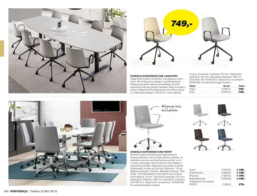 AJ Produkty - gazetka promocyjna Konferencja - katalog jesień od środy 01.09 do poniedziałku 31.01 - strona 17 AJ Produkty - gazetka promocyjna Konferencja - katalog jesień od środy 01.09 do poniedziałku 31.01 - strona 17