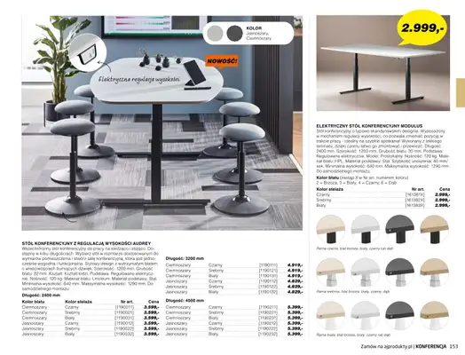 AJ Produkty - gazetka promocyjna Konferencja - katalog jesień od środy 01.09 do poniedziałku 31.01 - strona 26 AJ Produkty - gazetka promocyjna Konferencja - katalog jesień od środy 01.09 do poniedziałku 31.01 - strona 26